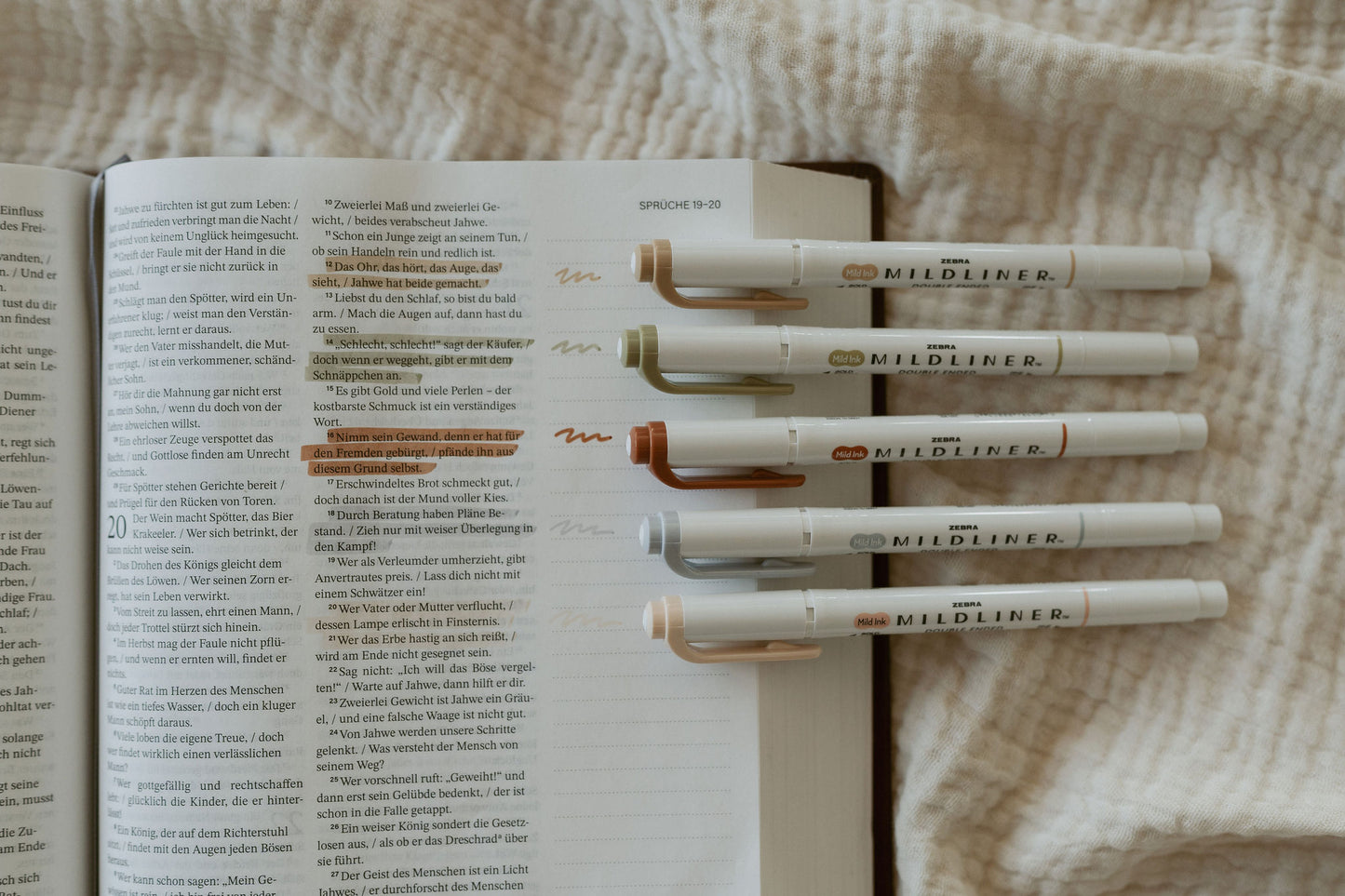Mildliner Highlighter "Herbst"