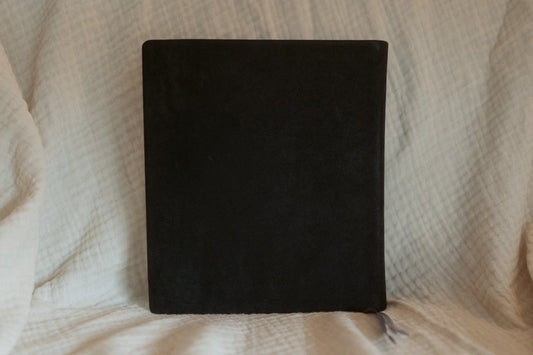 Schwarze Wildleder - Bibel - Sconi Bibel