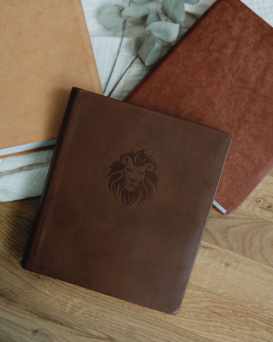 Bibel mit Löwe - Sconi Bibel