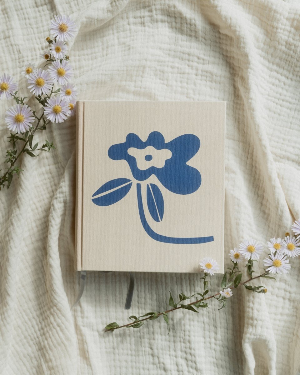 Leinenbibel „Blumen“ - Sconi Bibel