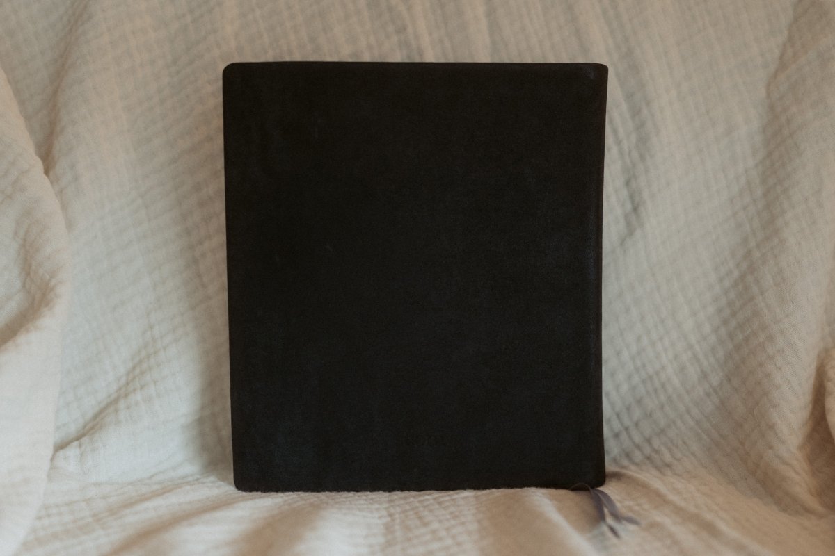 Schwarze Wildleder - Bibel - Sconi Bibel